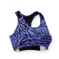 Soutien-gorge de sport personnalisé de sublimation, soutien-gorge de sports